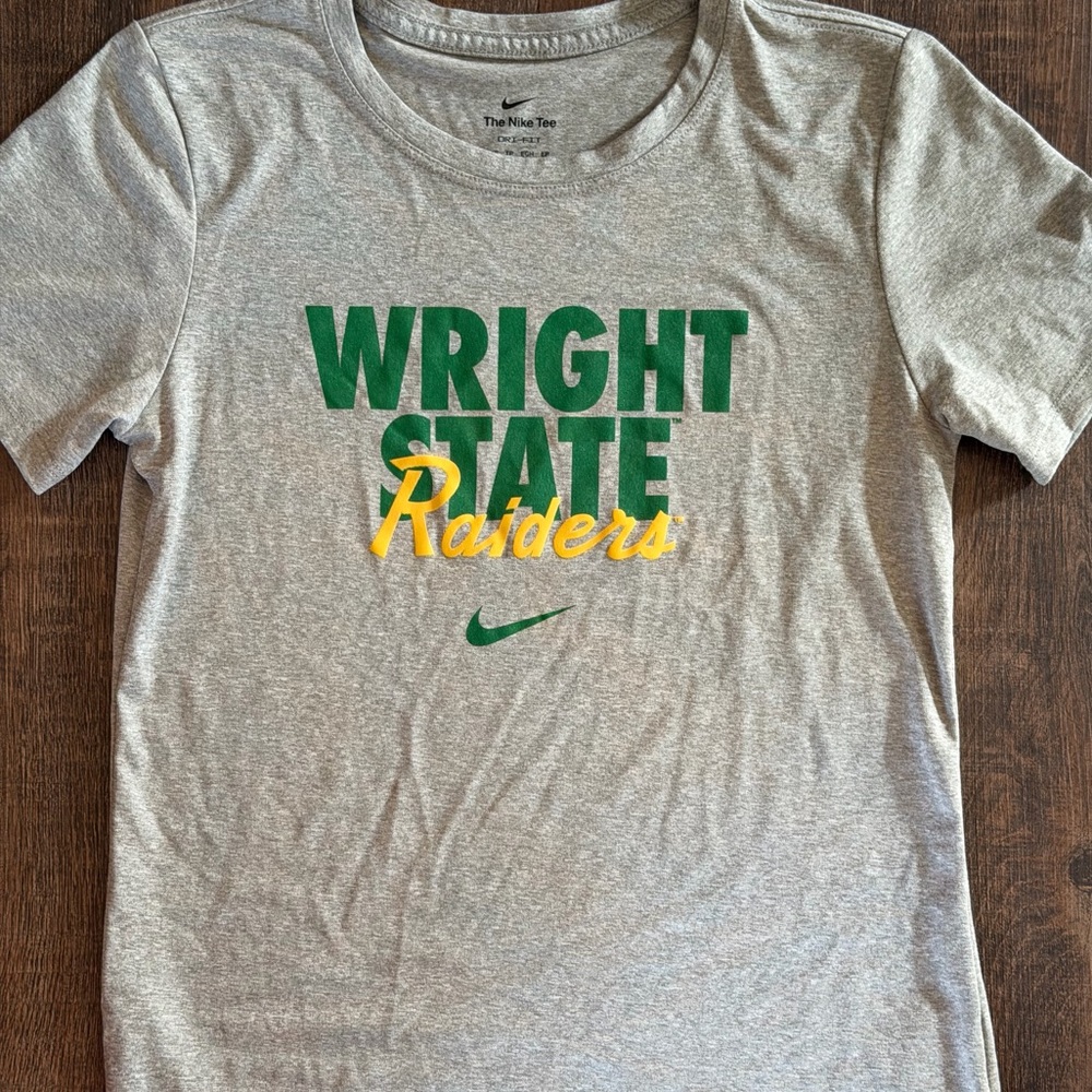 Nike Wright State Raiders Youth Athletic Tee Dri-Fit Performance